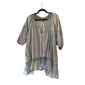 Free People Keegan Tunic, Size S, Indigo